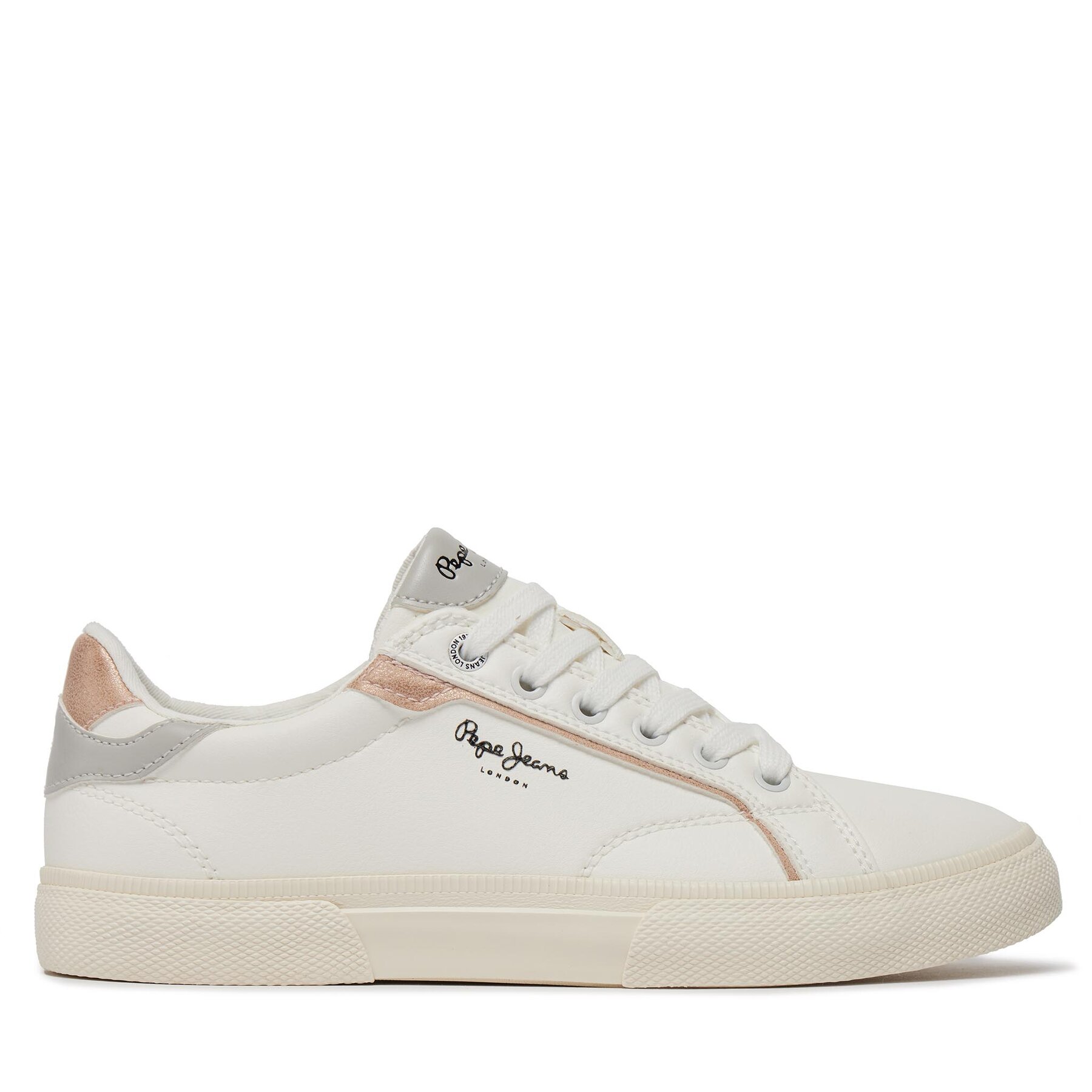 Sneakers Pepe Jeans Kenton Mix W PLS31560 Factory White 801 von Pepe Jeans