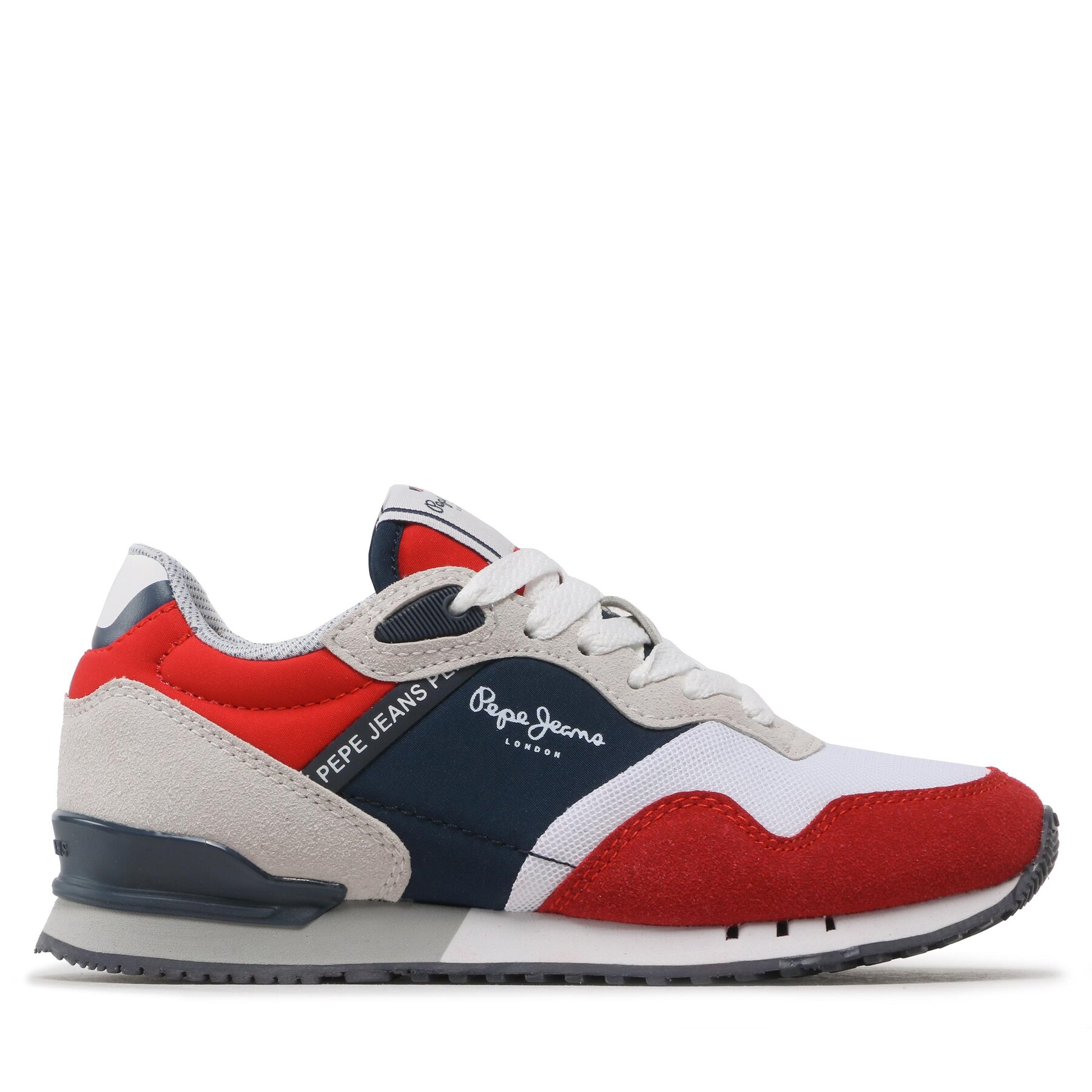 Sneakers Pepe Jeans London B May PBS30553 Red 255 von Pepe Jeans