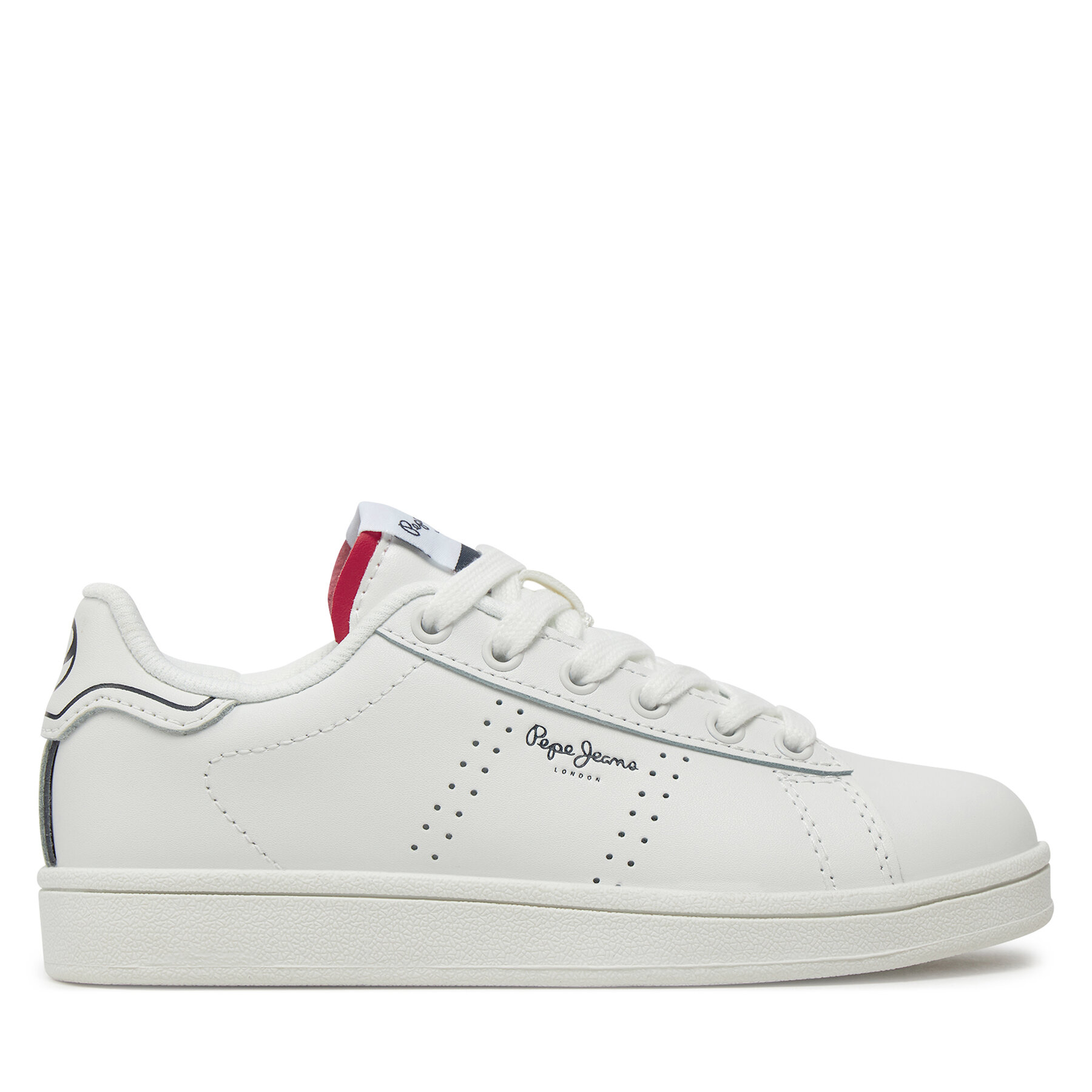 Sneakers Pepe Jeans Player Basic B PBS00001 White 800 von Pepe Jeans