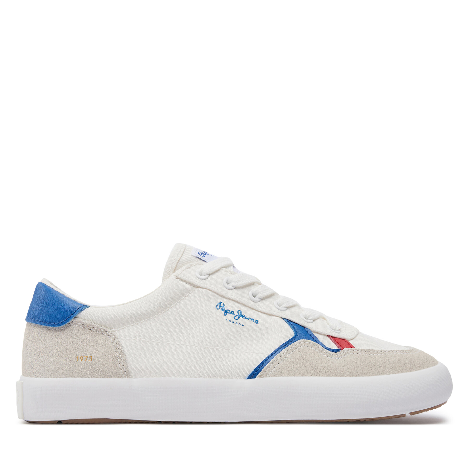 Sneakers Pepe Jeans Travis Brit M PMS31038 White 800 von Pepe Jeans