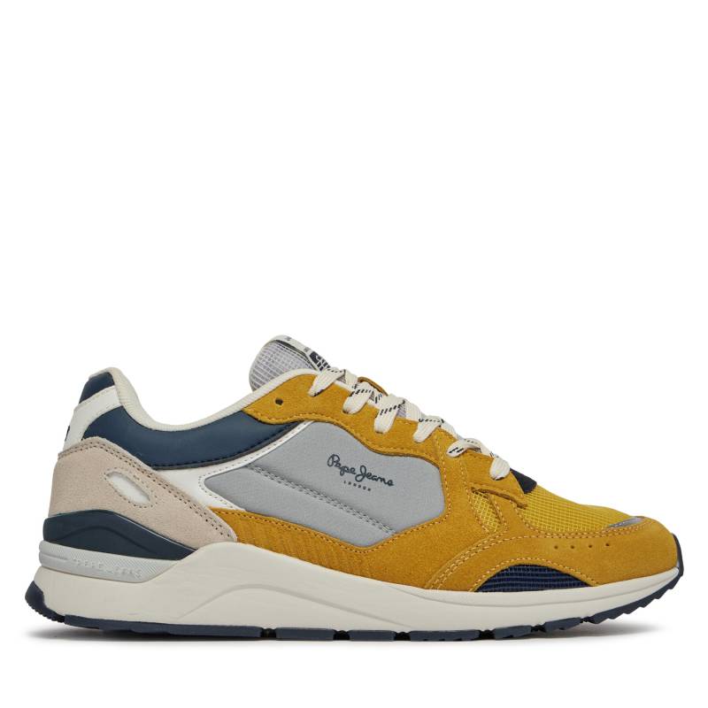 Sneakers Pepe Jeans X20 Free PMS60010 Ochre Yellow 097 von Pepe Jeans