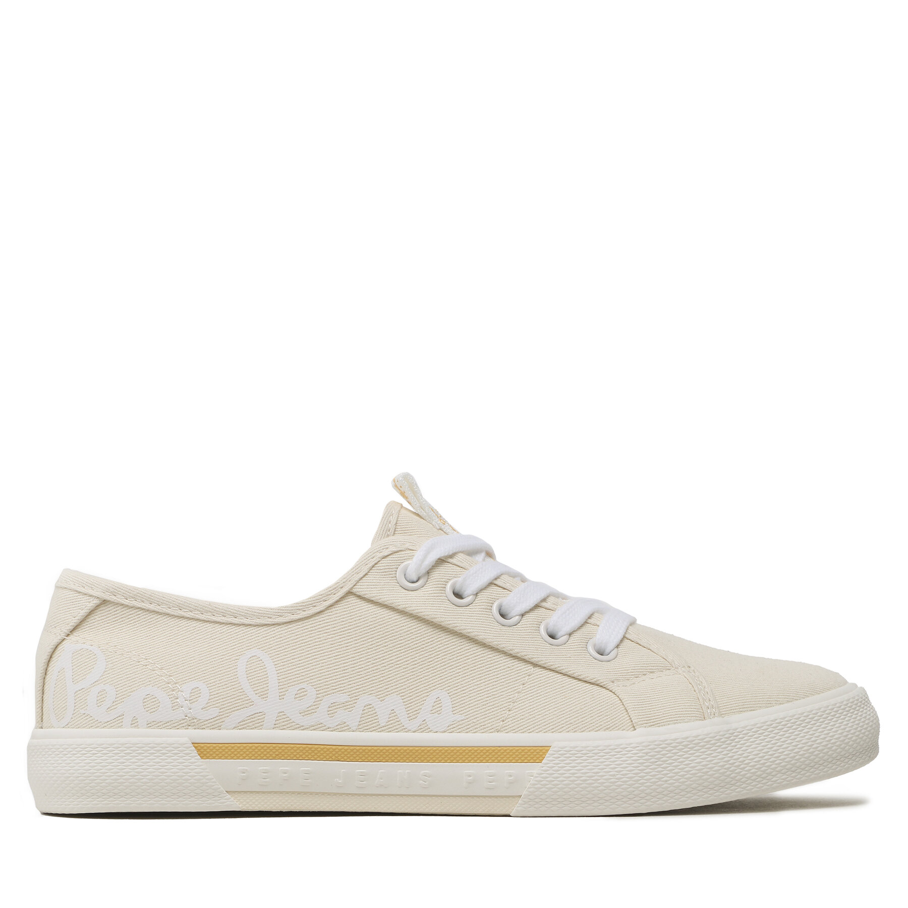 Sneakers aus Stoff Pepe Jeans Brady Logo W PLS31435 Sunrise 013 von Pepe Jeans