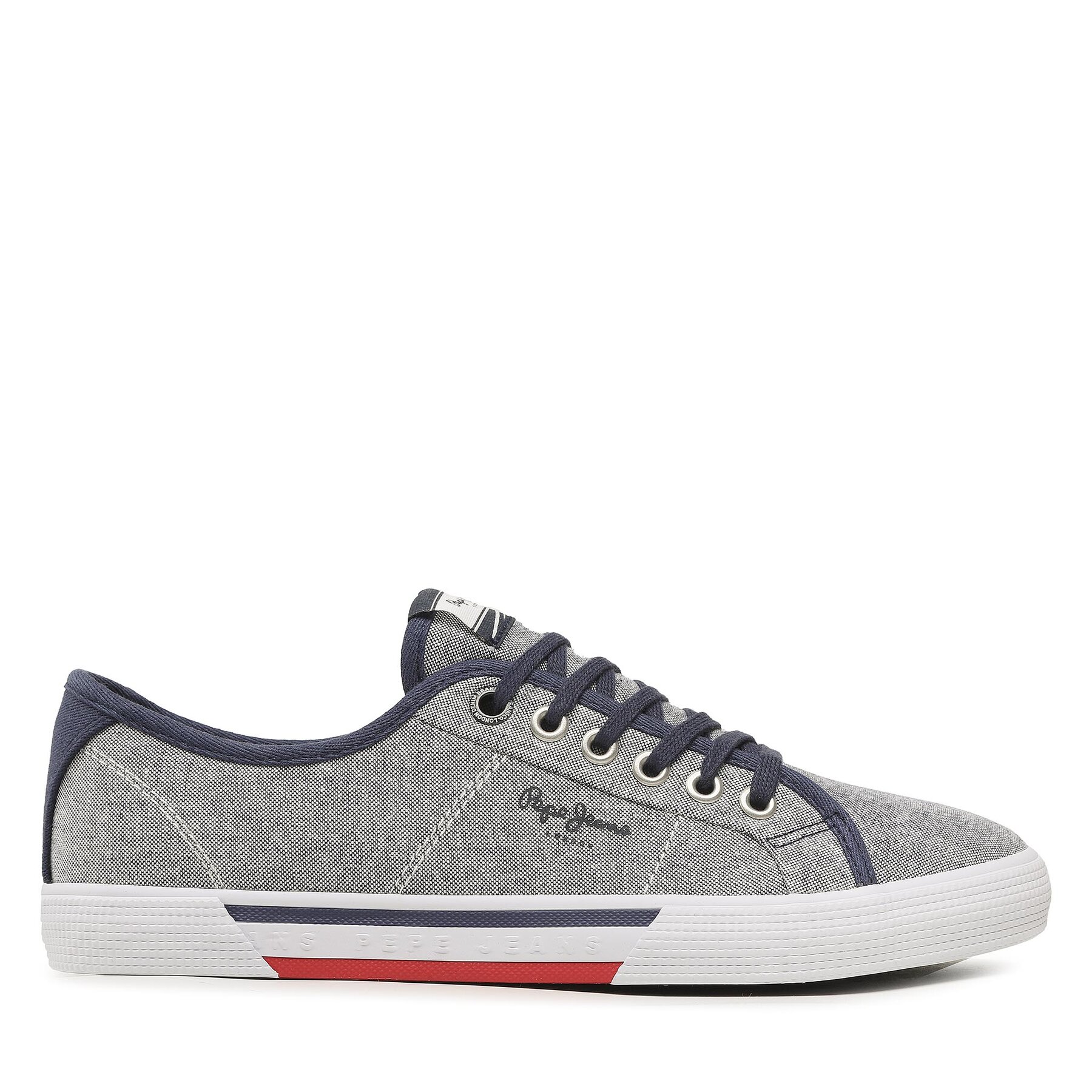 Sneakers aus Stoff Pepe Jeans Brady Men Chambray PMS30817 Chambray 564 von Pepe Jeans