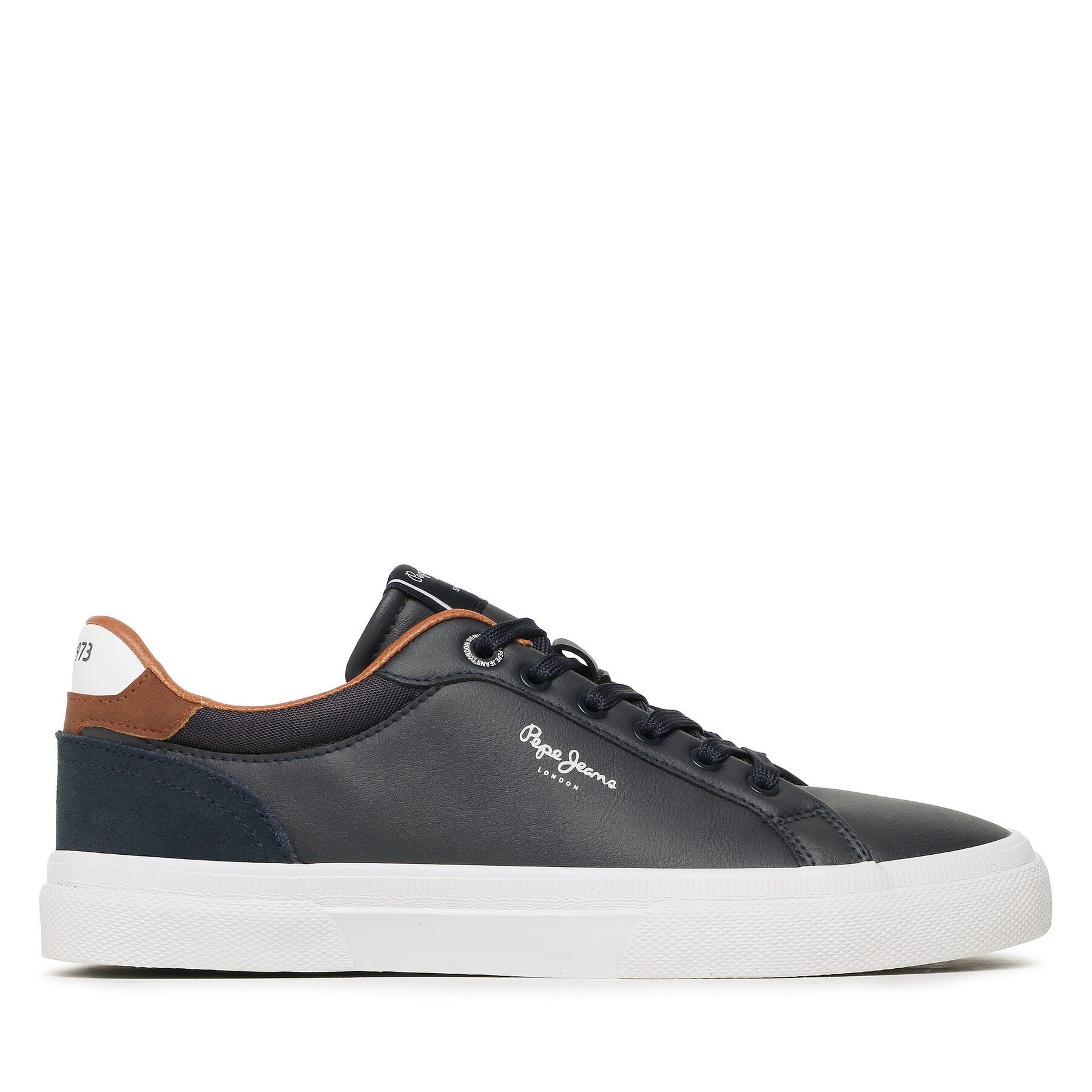 Sneakers aus Stoff Pepe Jeans Kenton Court PMS30839 Navy 595 von Pepe Jeans