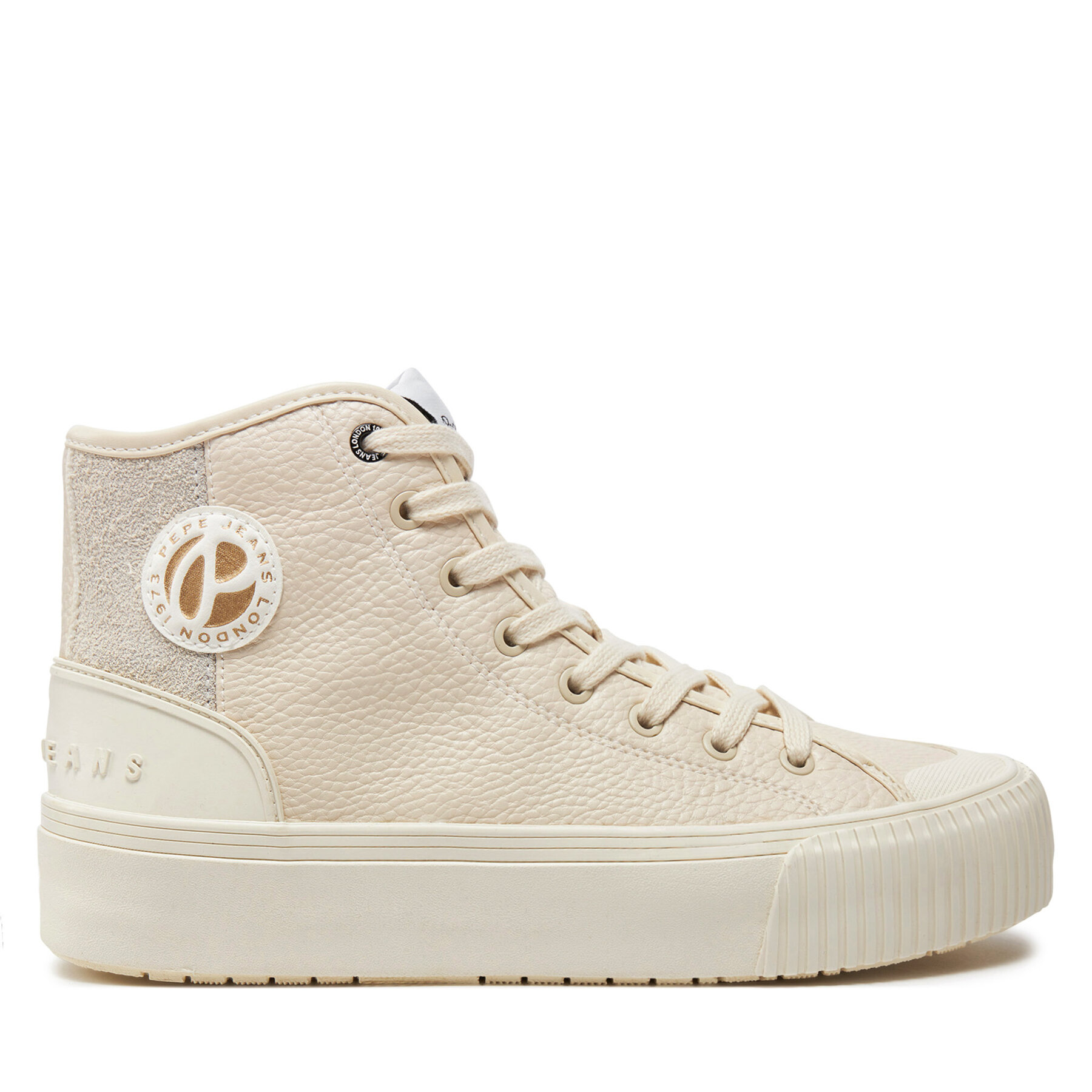 Sneakers aus Stoff Pepe Jeans PLS31576 Écru Sneakers aus Stoff Pepe Jeans PLS31576 Écru von Pepe Jeans