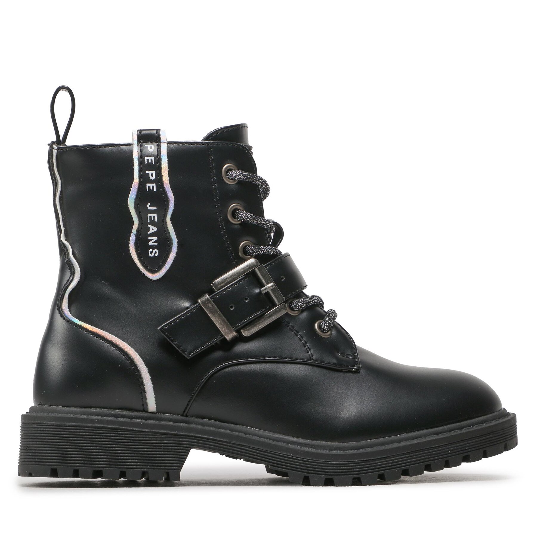 Stiefel Pepe Jeans Hatton Laces PGS50186 Black 999 von Pepe Jeans