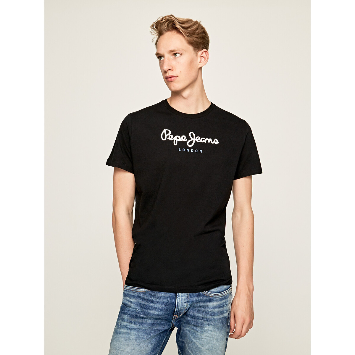 T-Shirt Eggo, runder Ausschnitt von Pepe Jeans