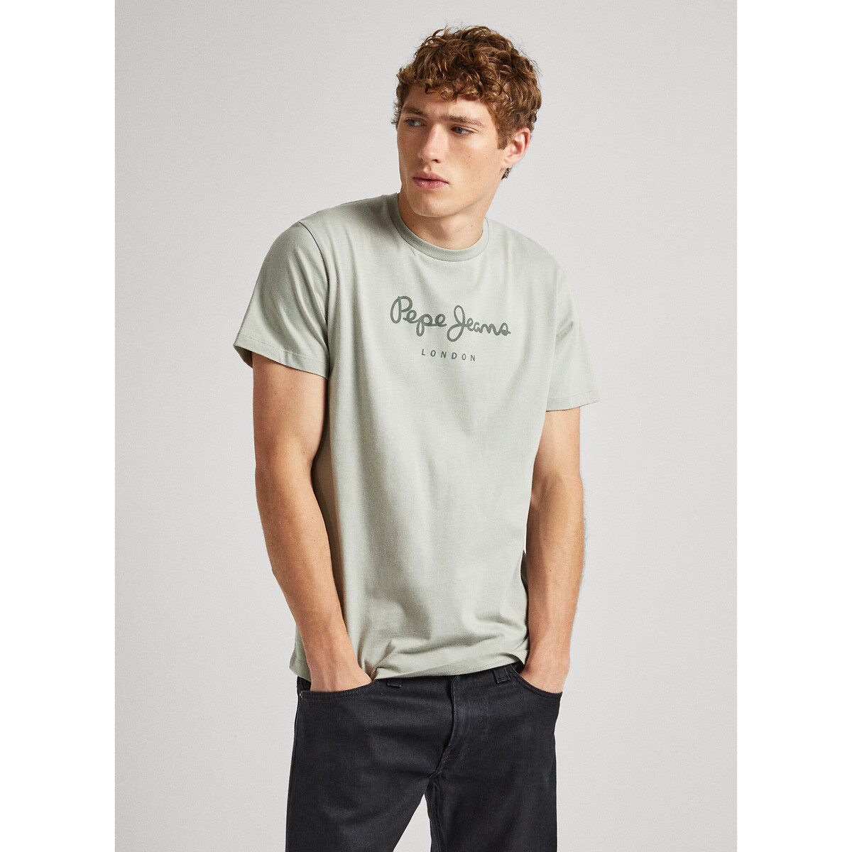 T-Shirt mit Logoprint, Regular-Fit von Pepe Jeans