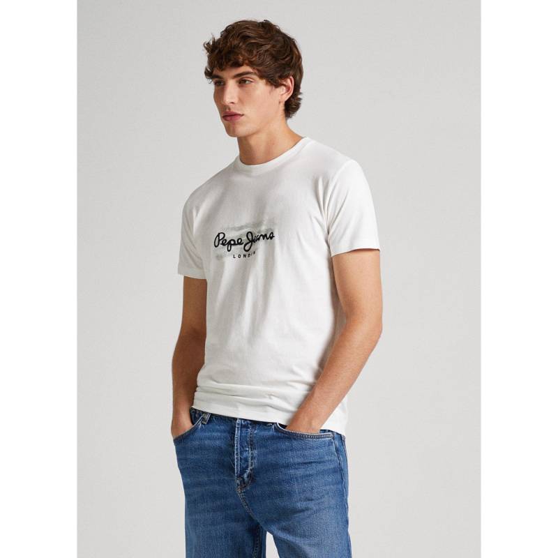 T-shirt Herren Ecru L von Pepe Jeans