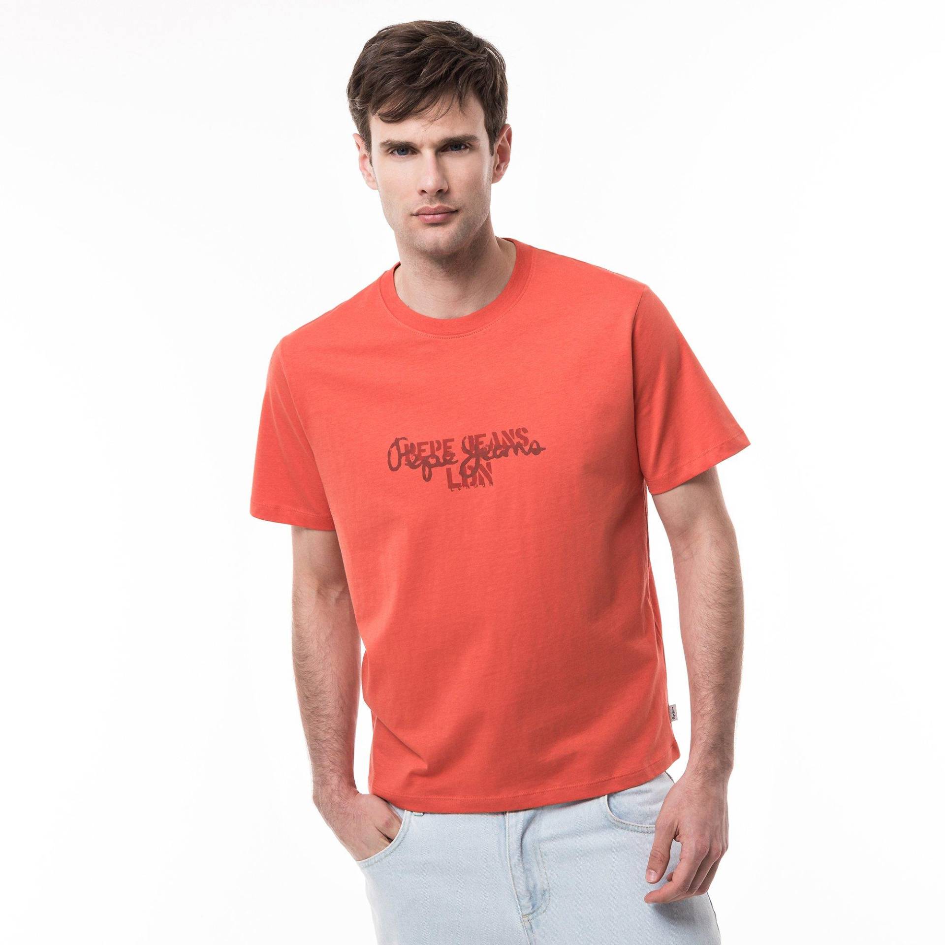 T-shirt Herren Orange XL von Pepe Jeans