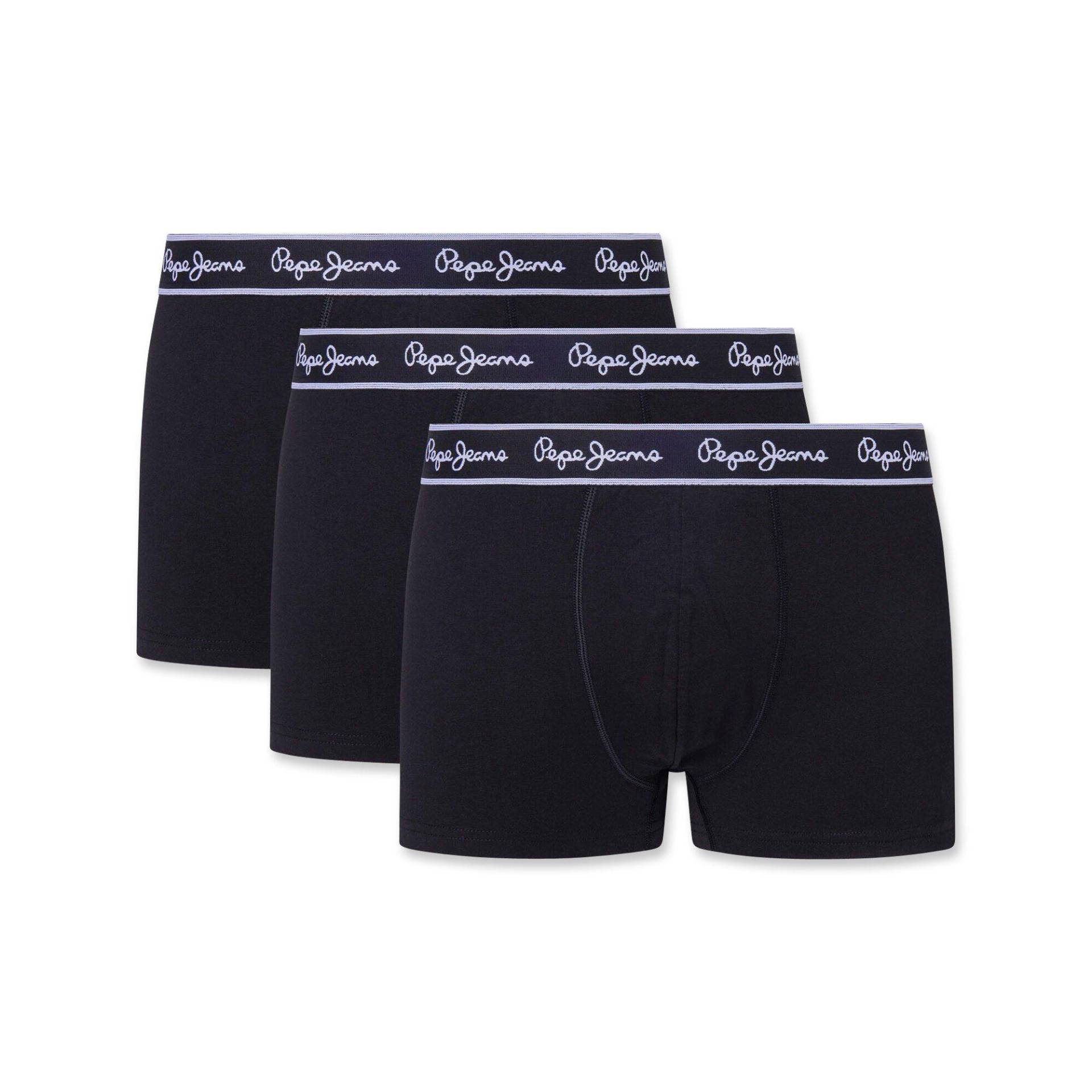 Triopack, Pantys Herren Black S von Pepe Jeans