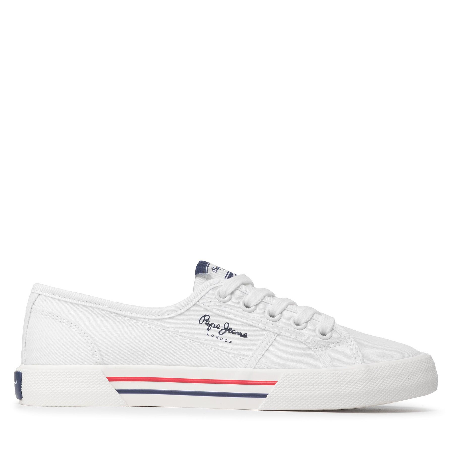 Turnschuhe Pepe Jeans Brady W Basic PLS31287 White 800 von Pepe Jeans