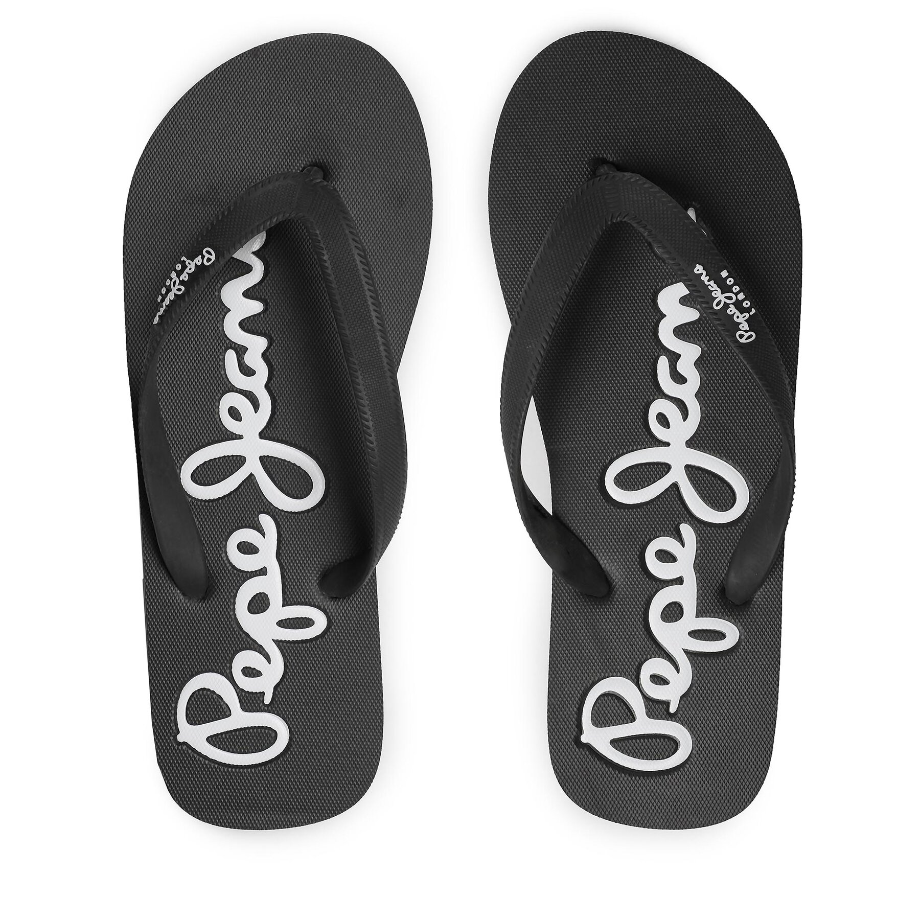 Zehentrenner Pepe Jeans Bay Beach Basic M PMS70128 Black 999 von Pepe Jeans