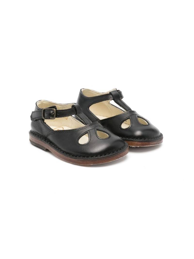 Pèpè Lucy leather ballerinas - Black von Pèpè