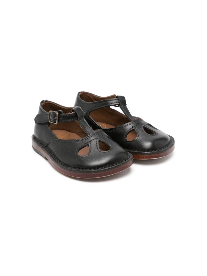 Pèpè Lucy leather sandals - Black von Pèpè