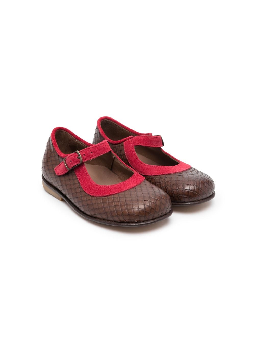 Pèpè Martina ballerina shoes - Brown von Pèpè