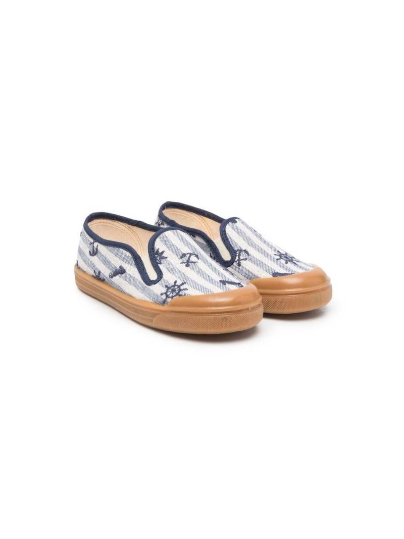 Pèpè Noah slip-on sneakers - Blue von Pèpè