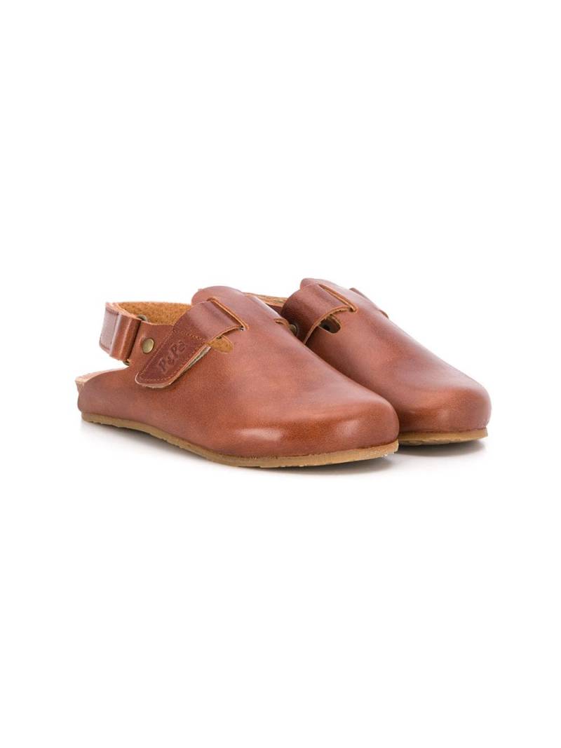 Pèpè clog style sandals - Brown von Pèpè