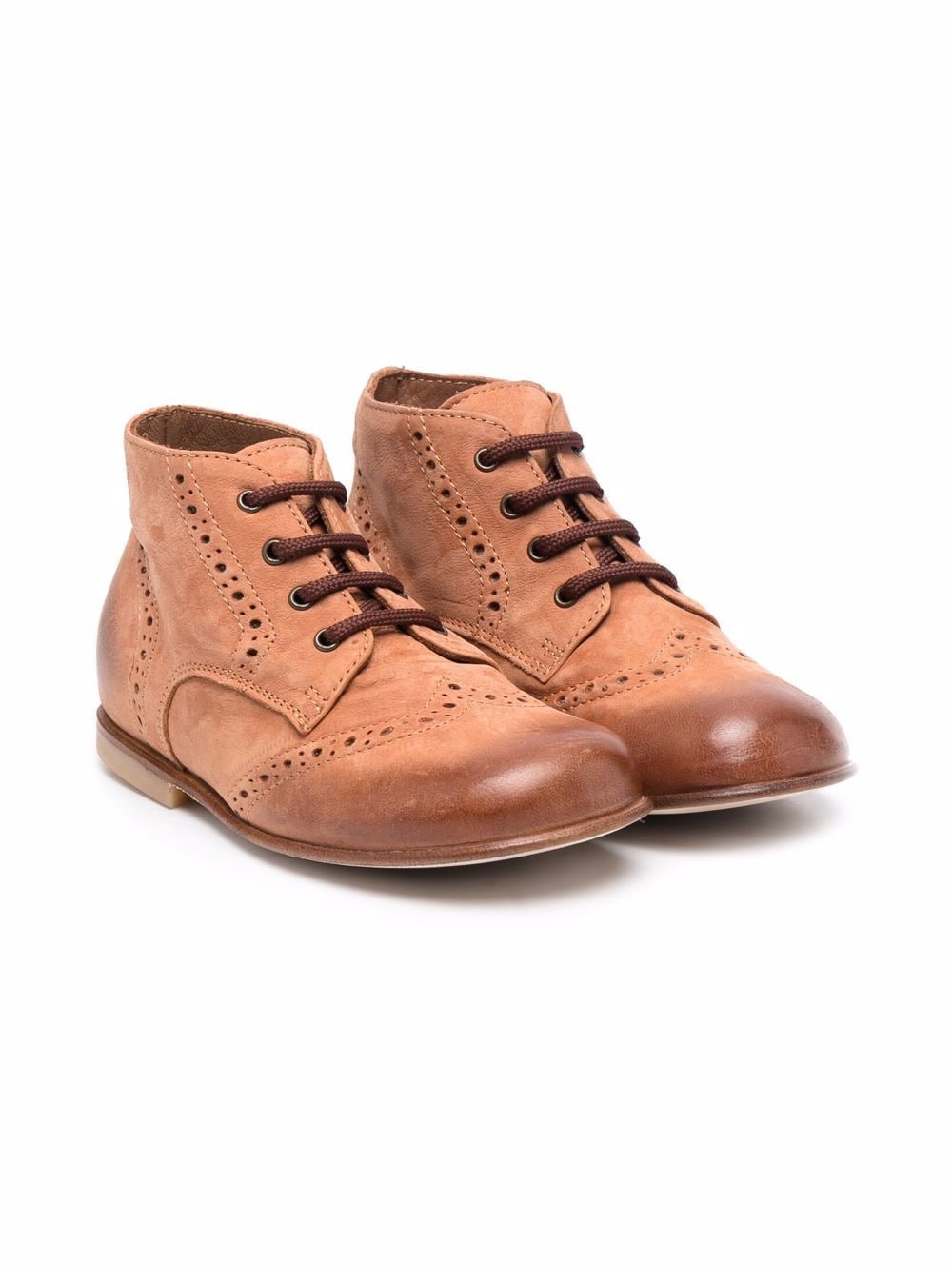 Pèpè lace-up ankle boots - Brown von Pèpè