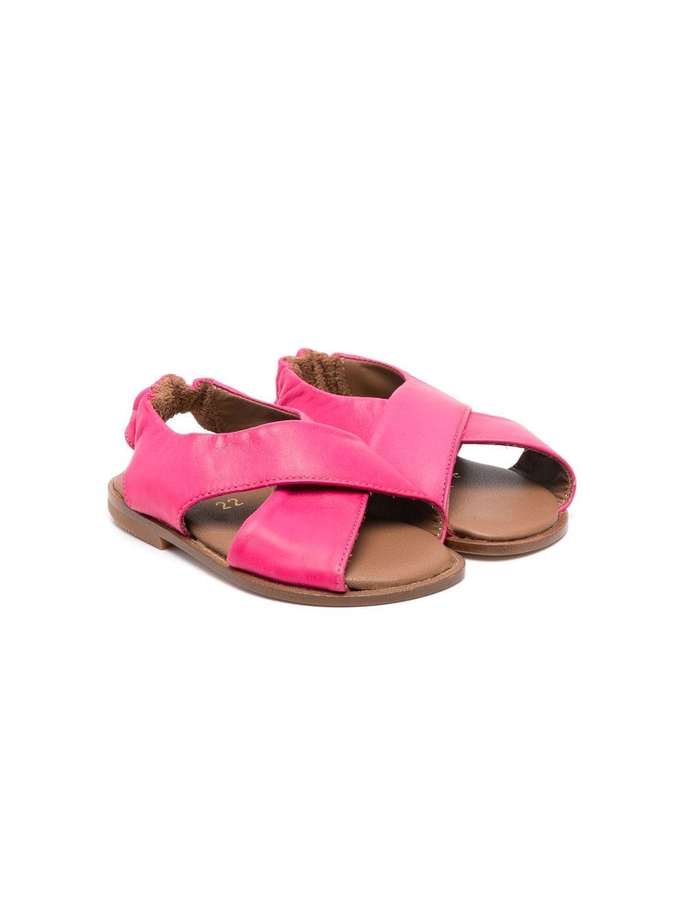 Pèpè open toe leather sandals - Pink von Pèpè
