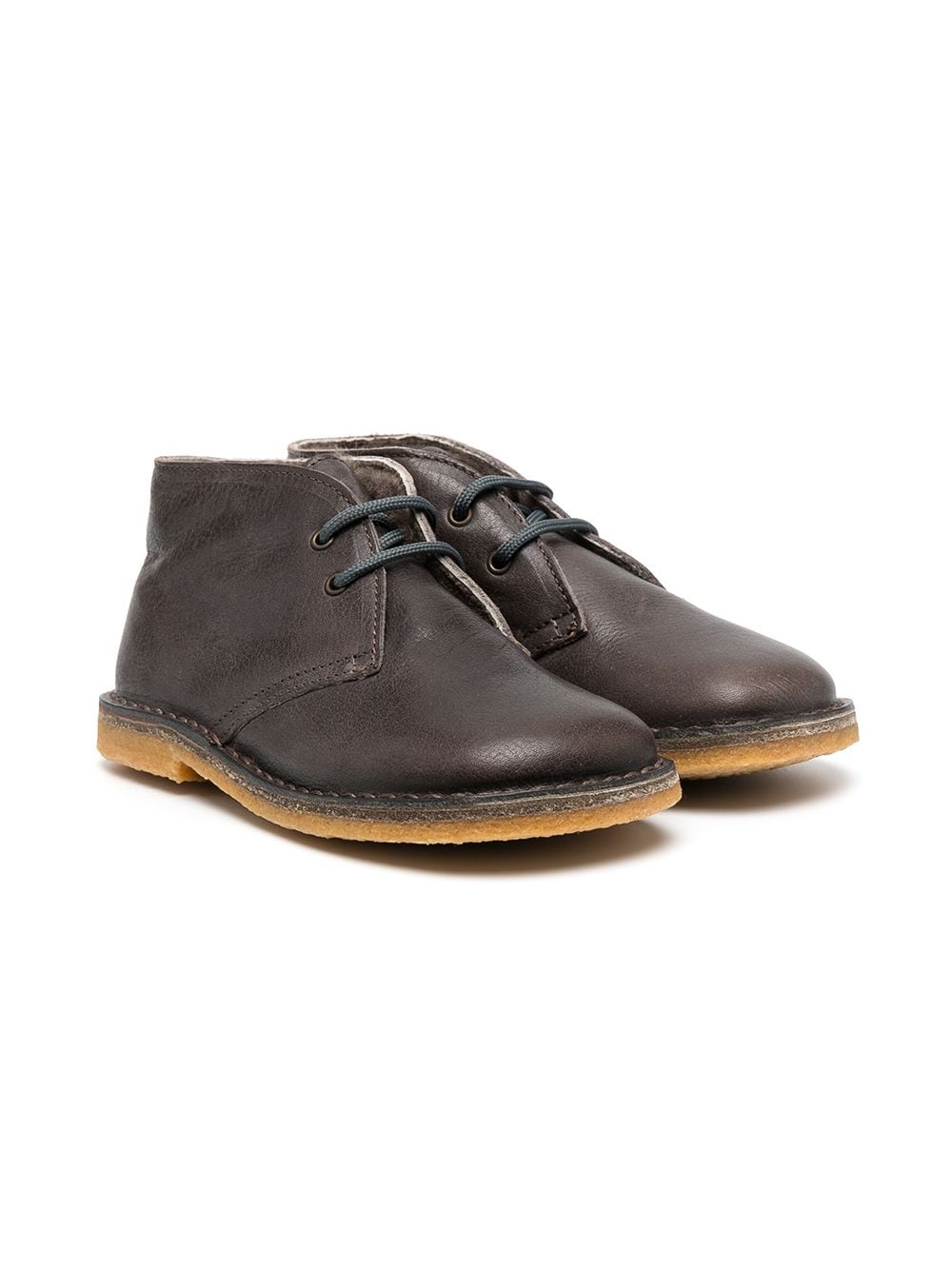 Pèpè square toe ankle boots - Brown von Pèpè