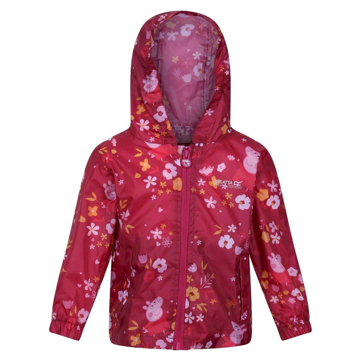 Regatta Floral Jacke, Wasserfest Zum Falten Unisex Rubin 104 von Peppa Pig