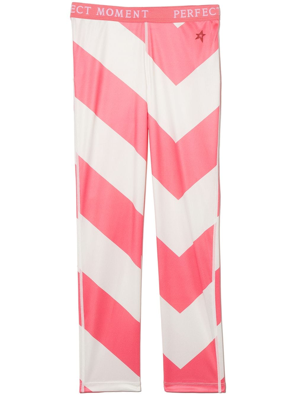 Perfect Moment Kids Chevron-print two-tone leggings - Pink von Perfect Moment Kids