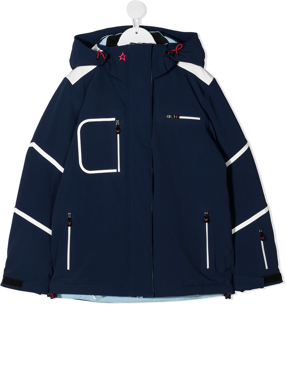 Perfect Moment Kids Qanuk Peo III hooded jacket - Blue von Perfect Moment Kids