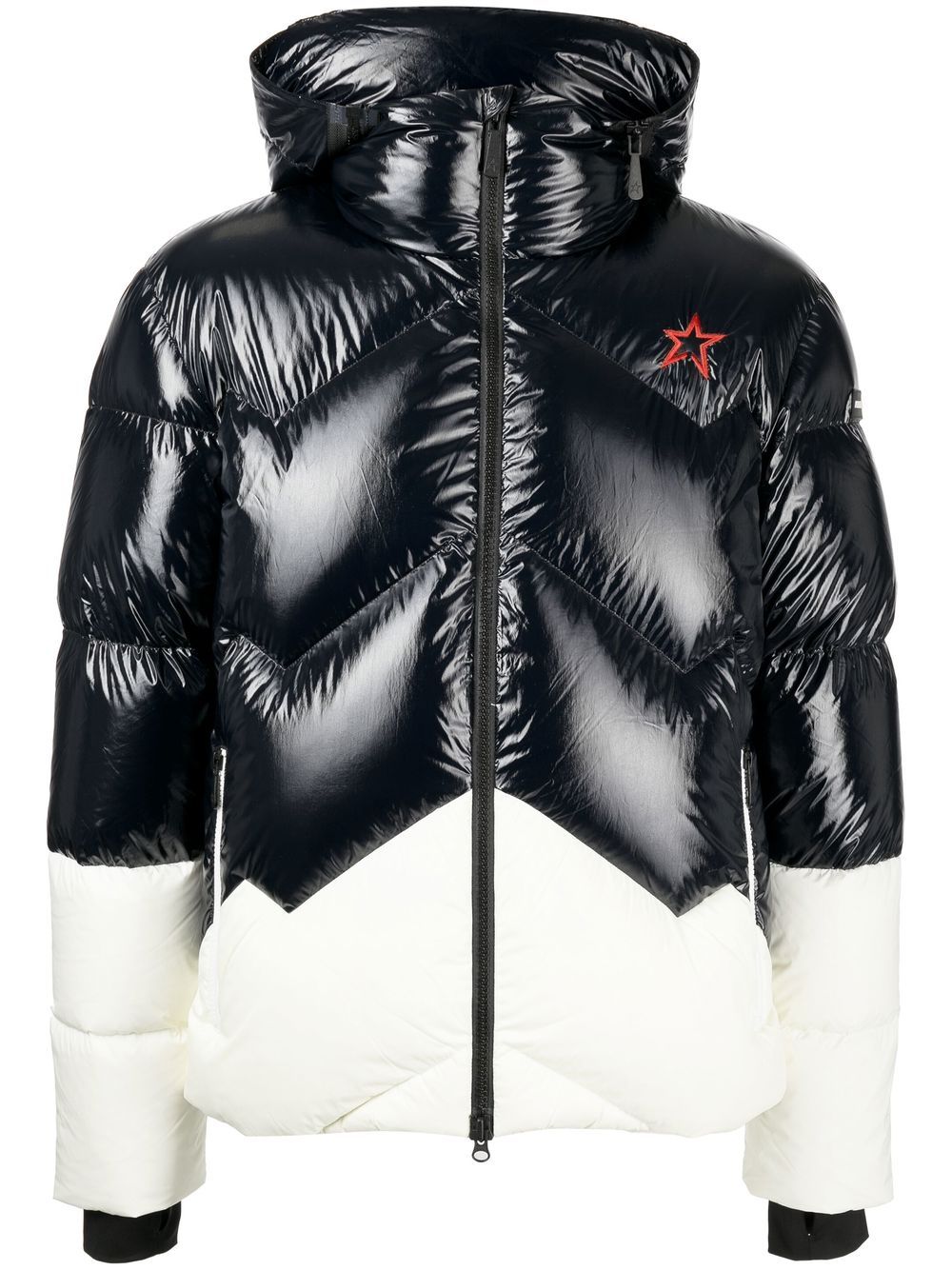 Perfect Moment Airview panelled padded jacket - Black von Perfect Moment