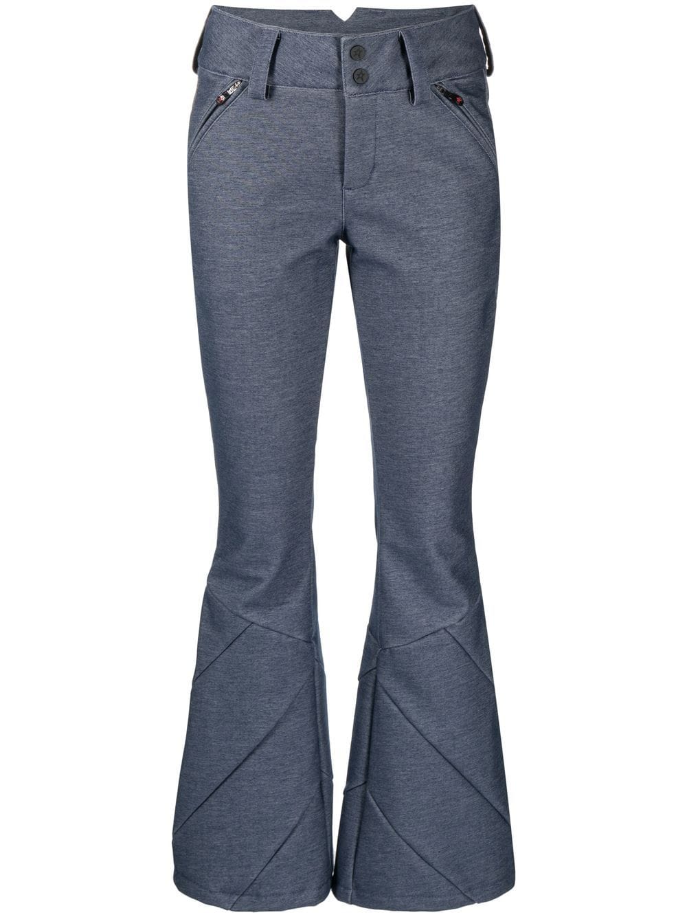 Perfect Moment Arctic fleece-lined flared trousers - Blue von Perfect Moment