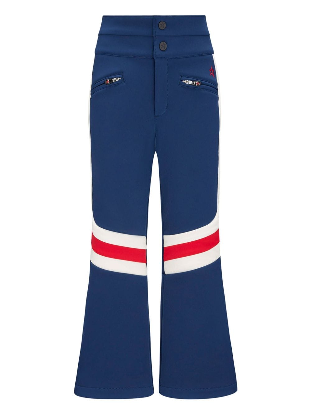 Perfect Moment Kids Aurora flared ski trousers - Blue von Perfect Moment Kids