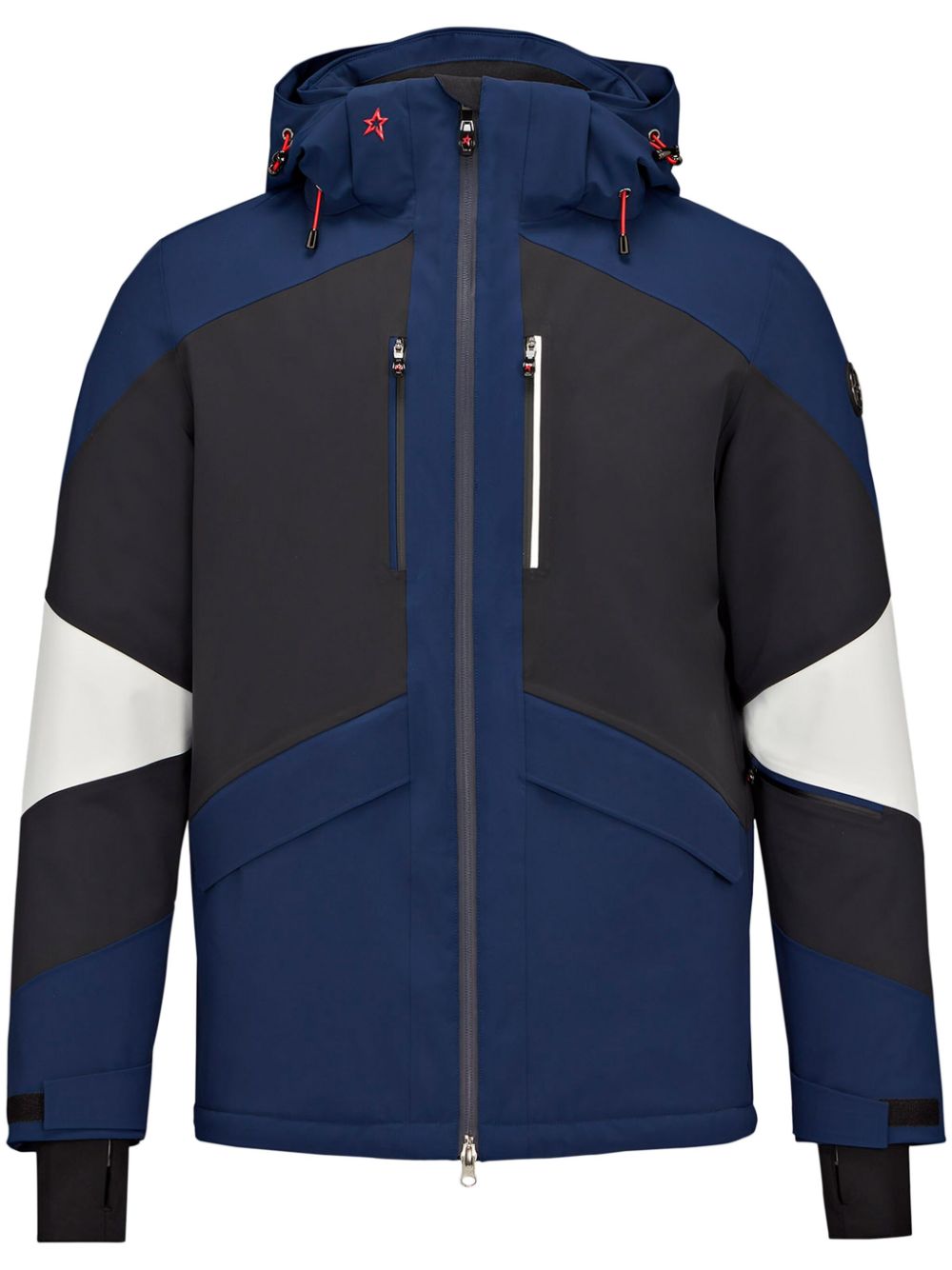 Perfect Moment Chamonix logo-embroidered jacket - Blue von Perfect Moment