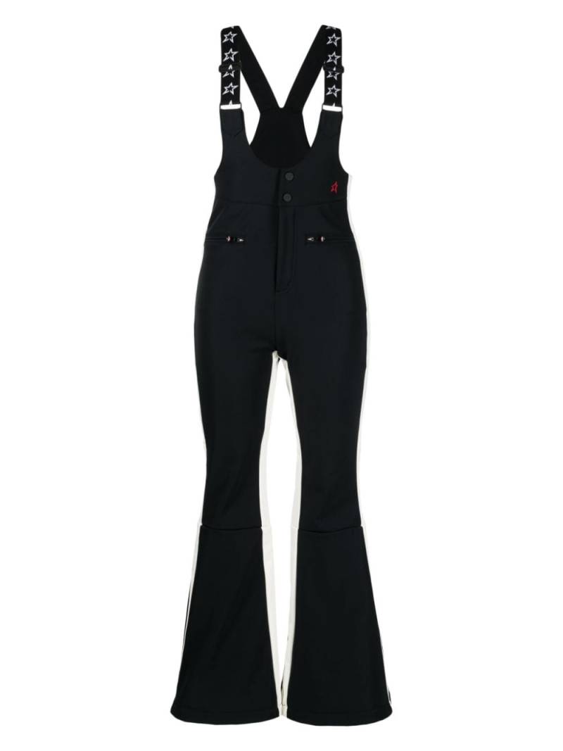 Perfect Moment Isola ski flared dungarees - Black von Perfect Moment