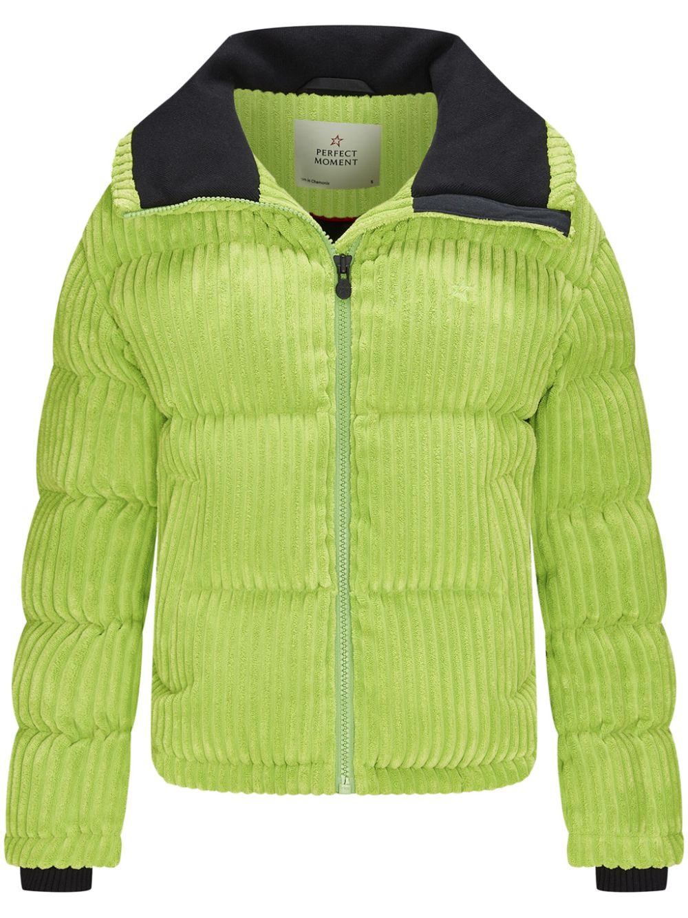 Perfect Moment Jumbo corduroy padded jacket - Green von Perfect Moment