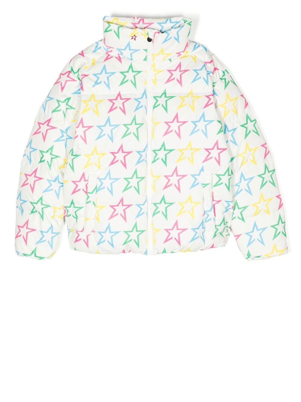 Perfect Moment Kids Nuuk star-print padded jacket - White von Perfect Moment Kids