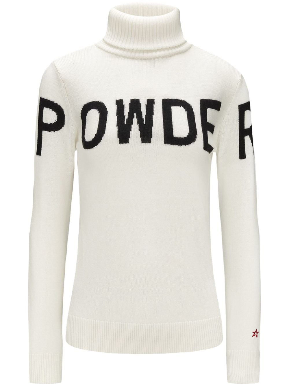 Perfect Moment Powder merino wool jumper - White von Perfect Moment