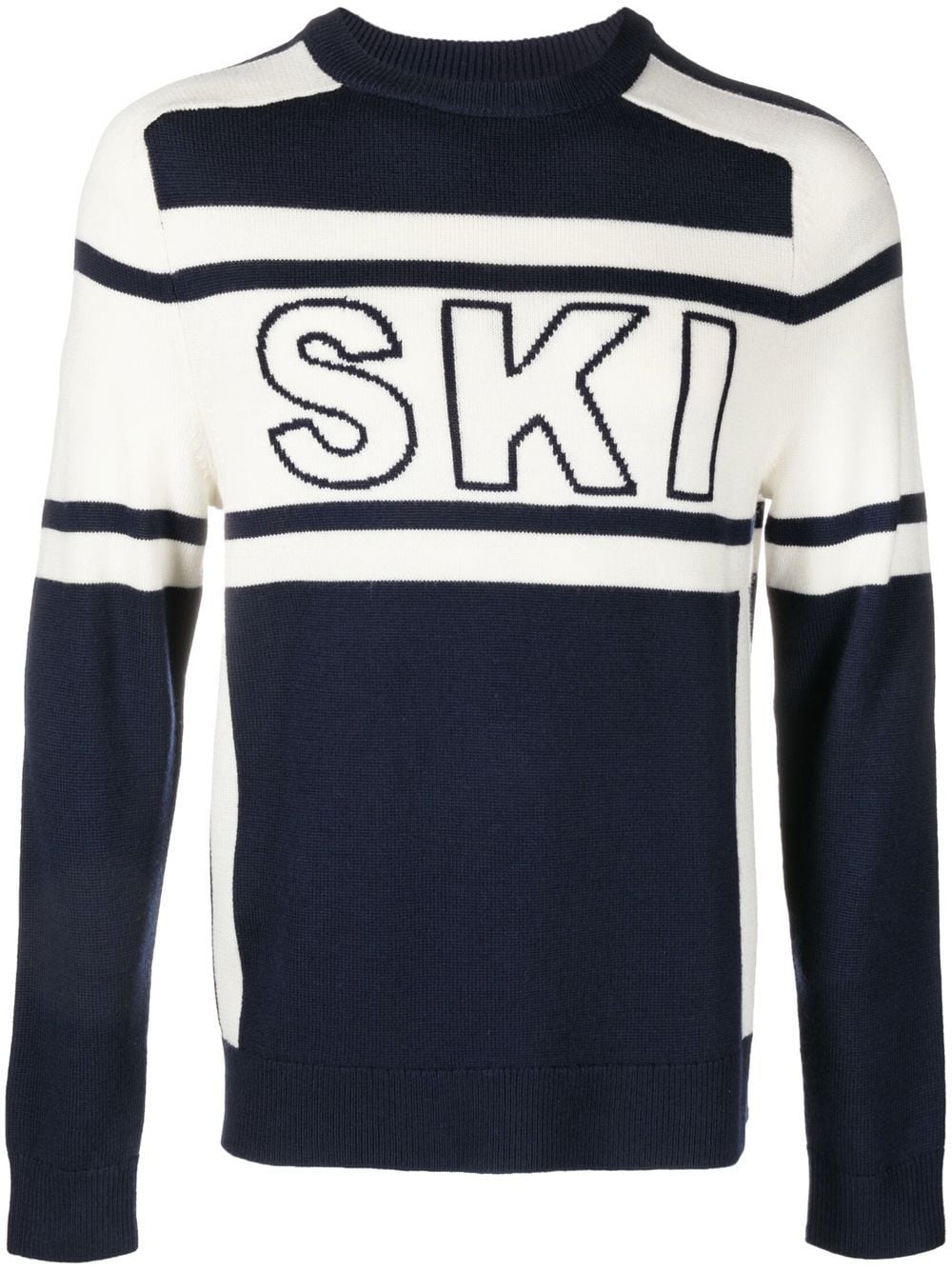 Perfect Moment Ski intarsia-knit jumper - Blue von Perfect Moment