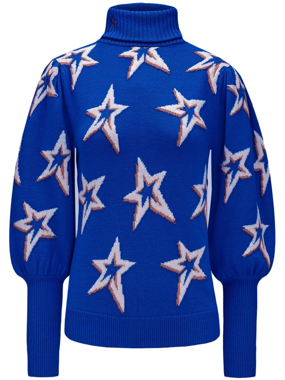 Perfect Moment Star Dust balloon-sleeve jumper - Blue von Perfect Moment