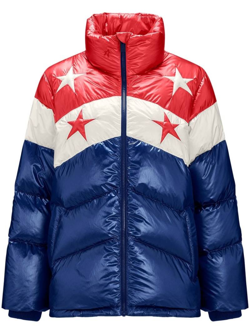 Perfect Moment Stellar down ski jacket - Blue von Perfect Moment