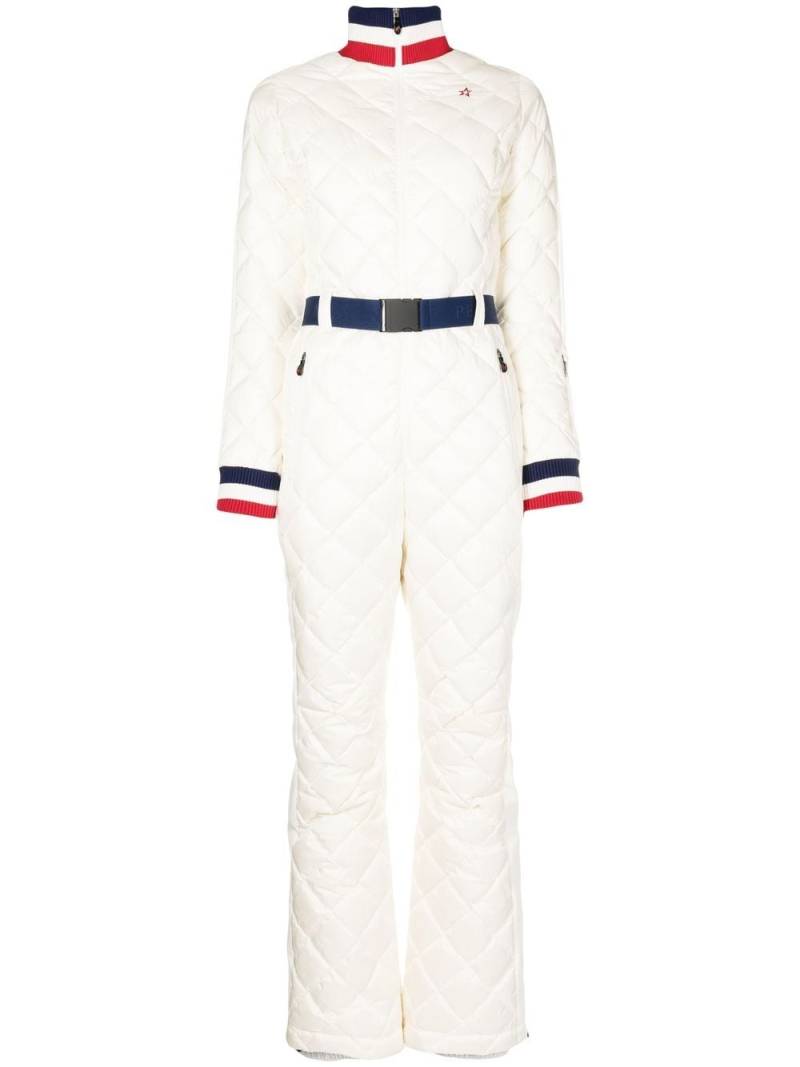 Perfect Moment Viola diamond-quilt jumpsuit - White von Perfect Moment