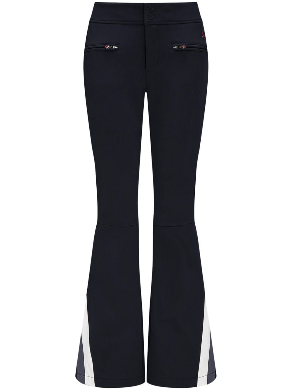 Perfect Moment mid-rise flared trousers - Black von Perfect Moment