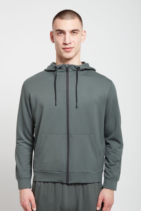 Perform Brent Hoody Sweatjacke dunkelgrau von Perform