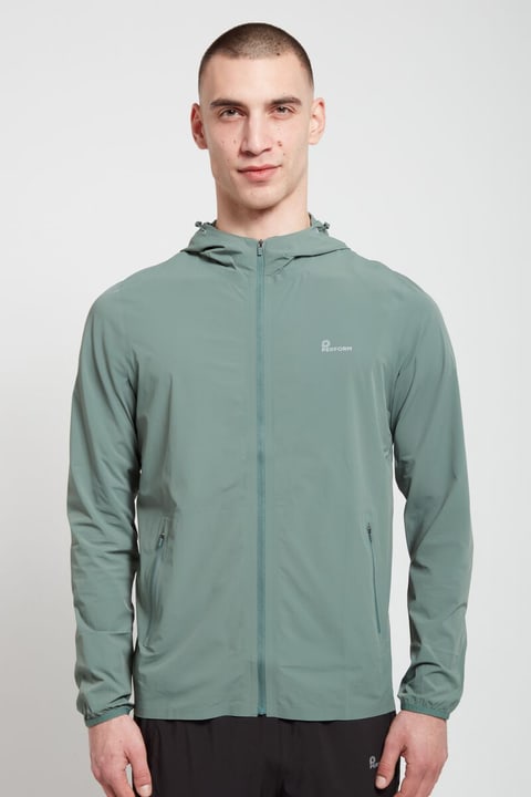 Perform Windjacke Laufjacke khaki von Perform