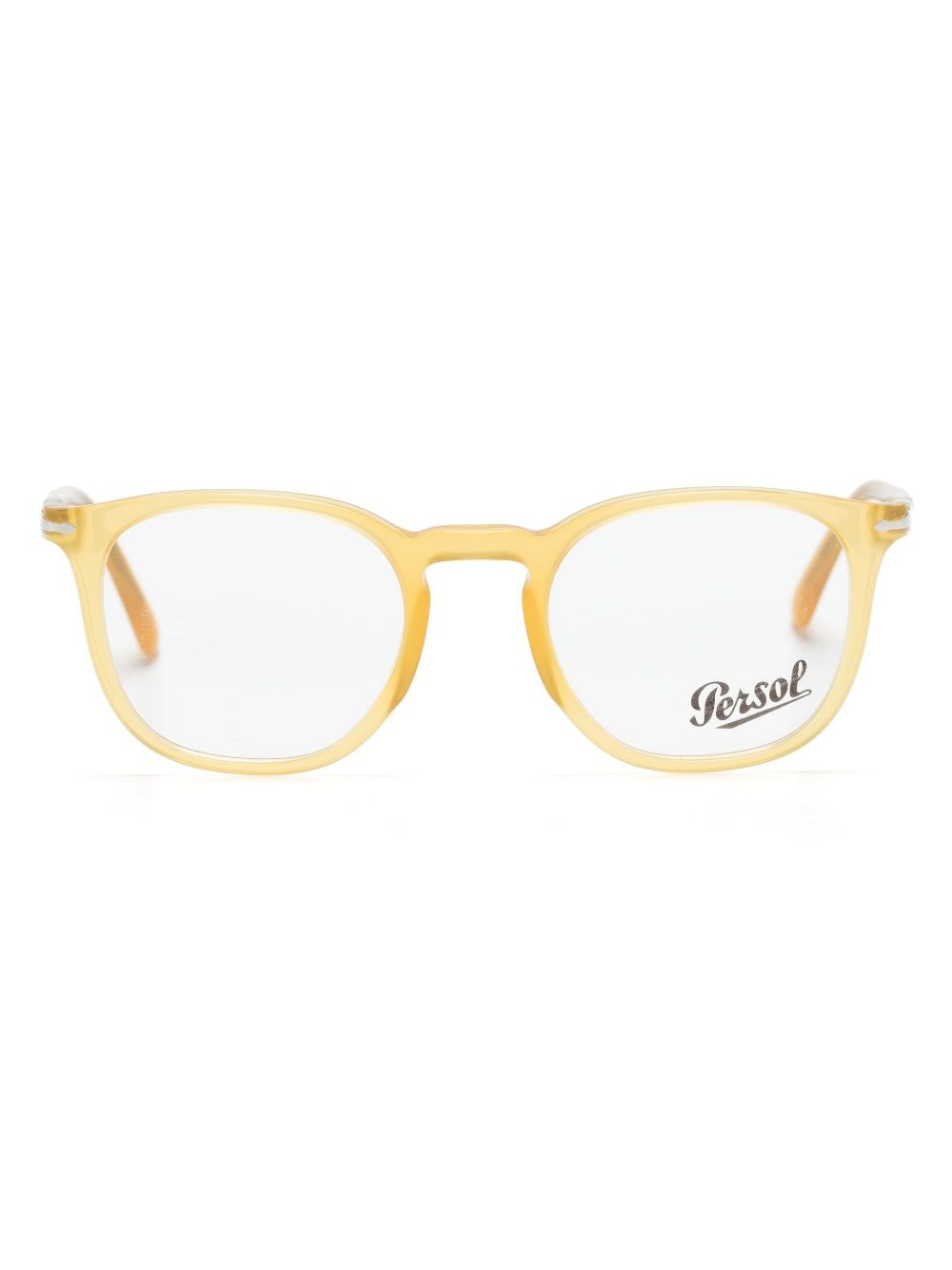 Persol 3318V square optical glasses - Yellow von Persol