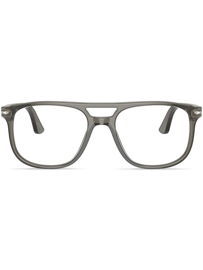 Persol Greta square-frame glasses - Grey von Persol