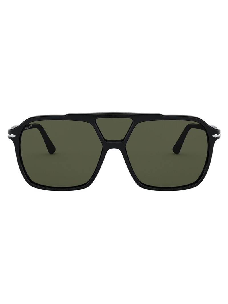 Persol pilot-frame design sunglasses - Black von Persol