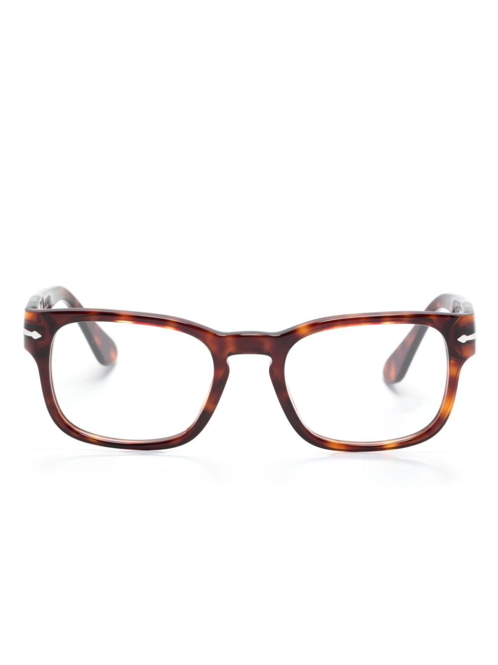 Persol PO3334V square-frame glasses - Brown von Persol