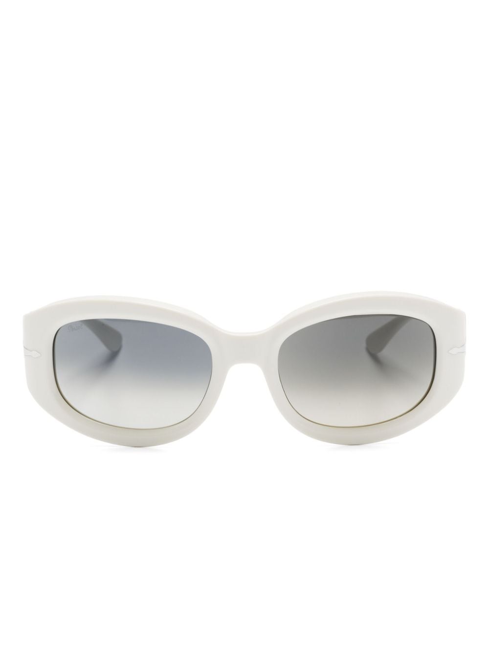 Persol PO3335 oval-frame sunglasses - White von Persol