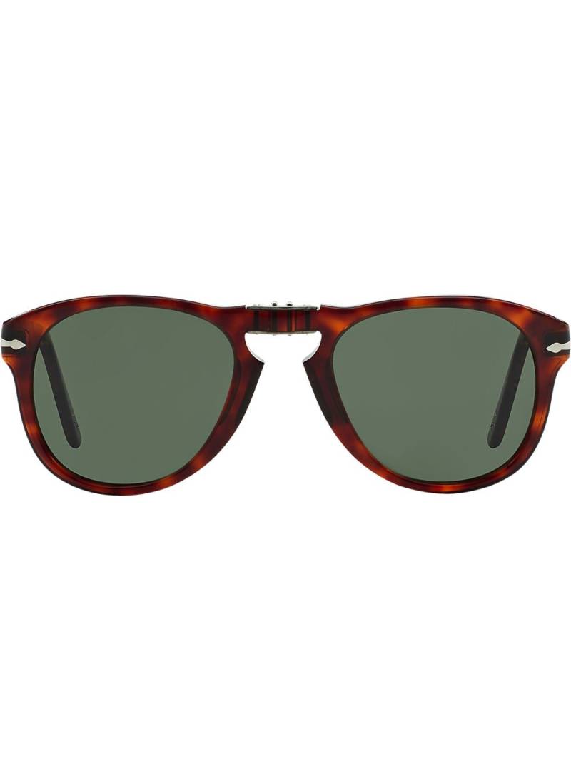 Persol folding round-frame sunglasses - Brown von Persol