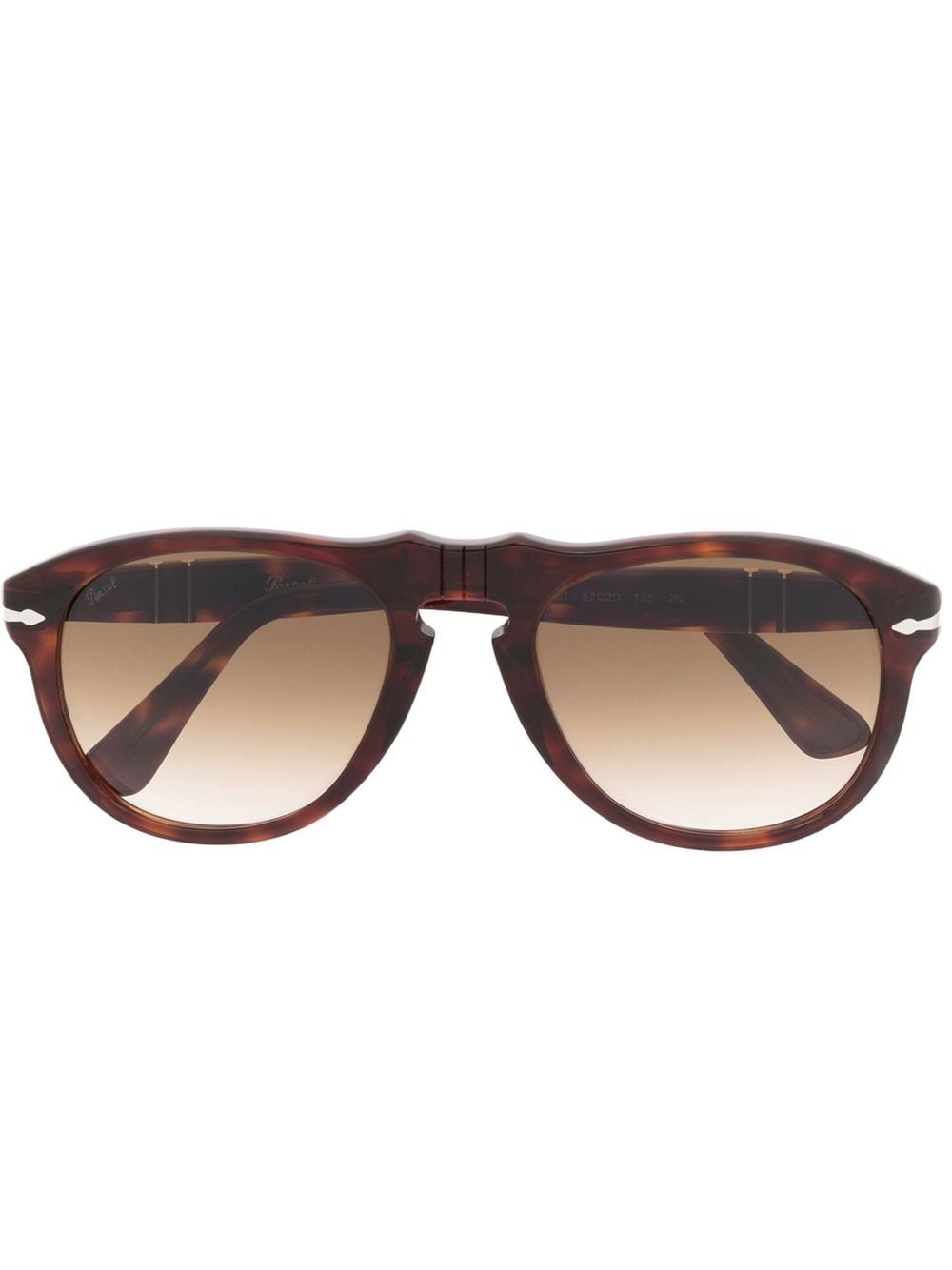 Persol tortoiseshell aviator-frame sunglasses - Brown von Persol